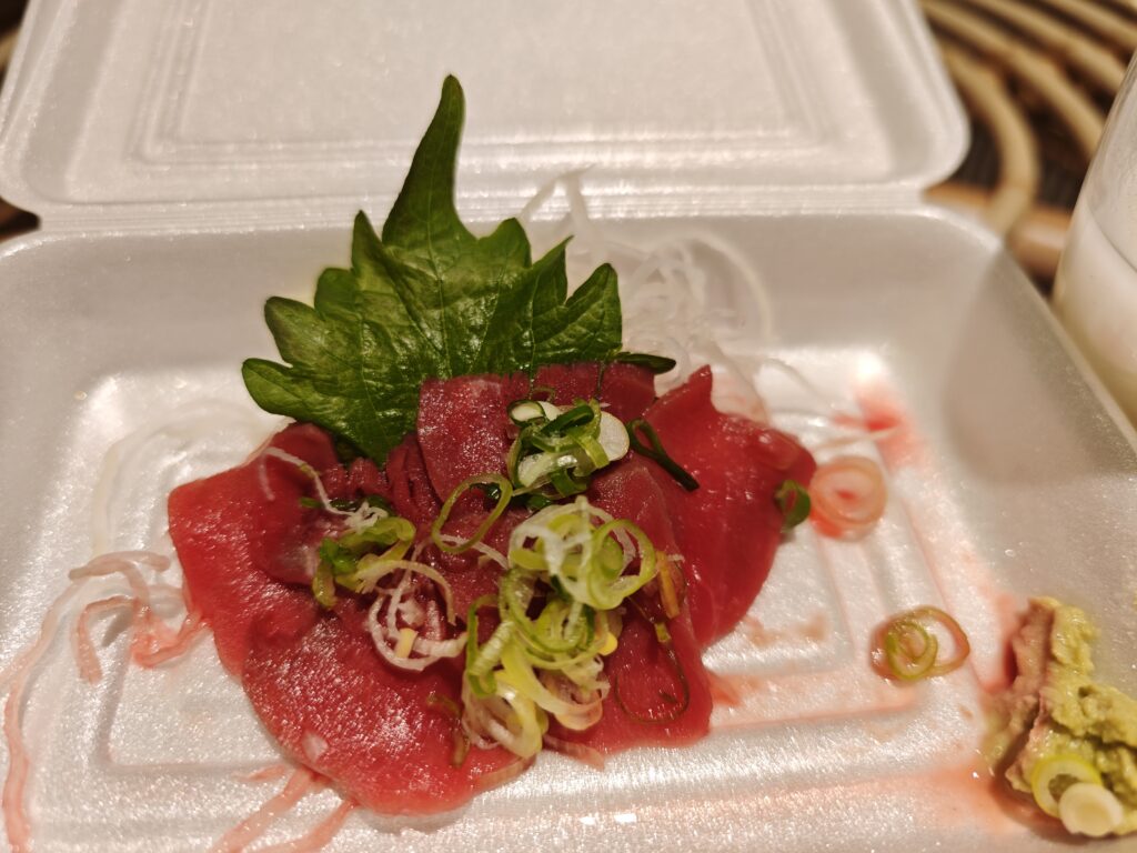 山島物産店 鹿刺し テイクアウト