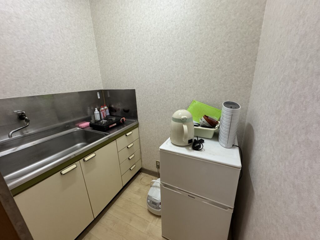 鳴子温泉　東多賀の湯　客室キッチン