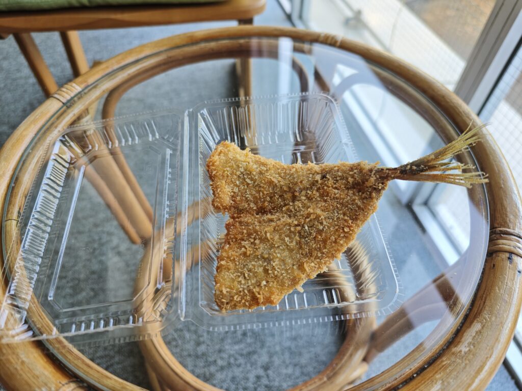 加藤精肉店　アジフライ