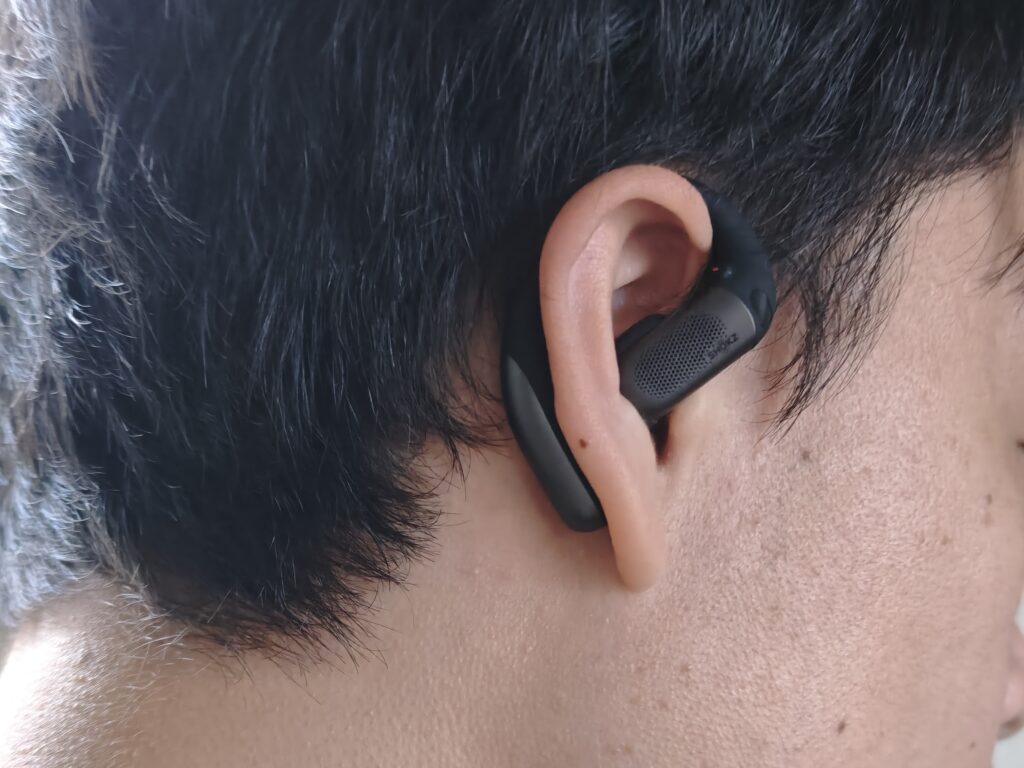 OpenFit Pro 装着した　装着感