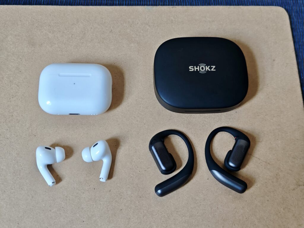 OpenFit Pro AirPods pro　比較