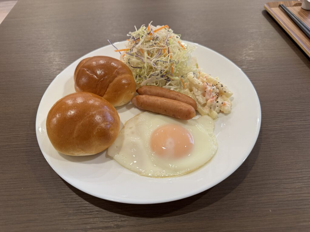 月岡温泉　湯宿あかまつ　朝食