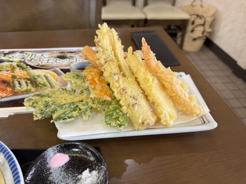 十割そば 麦打ち天晴れ 海鮮天ぷらそば