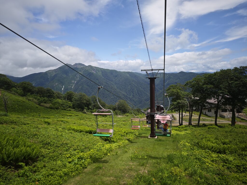 谷川岳ヨッホ リフト 景色