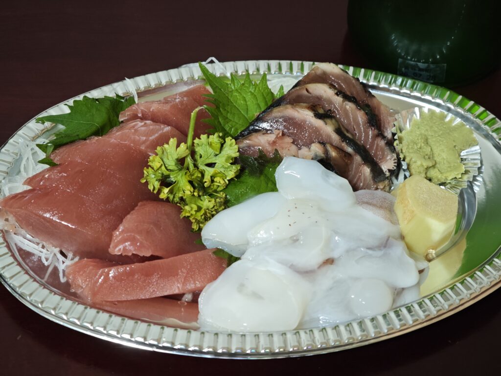 甲府　魚とら　刺身