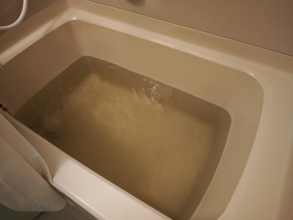 ホテル湯王温泉　客室　風呂　温泉