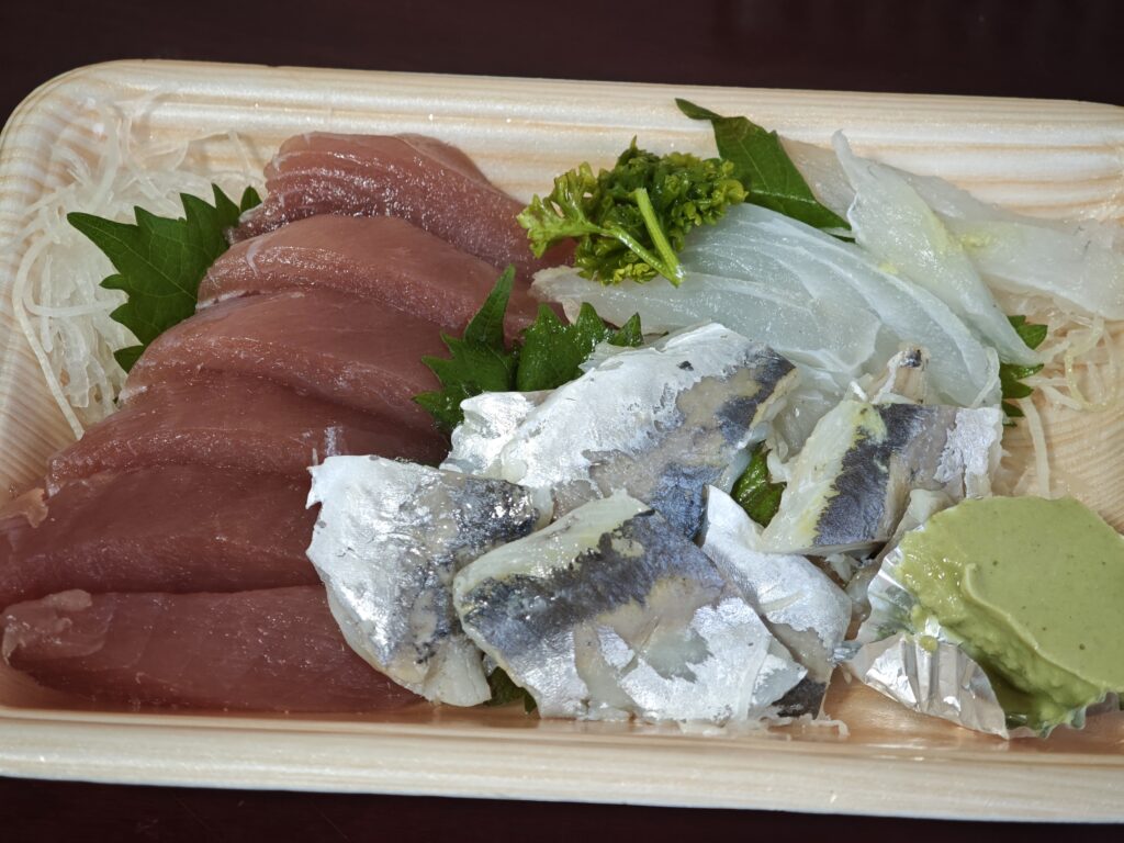 甲府　魚とら　刺身