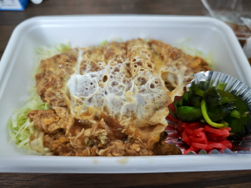 弁当 くりむら ソースカツ丼 煮込み